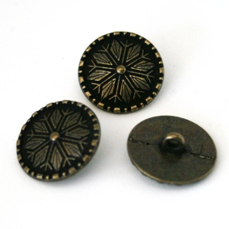 Åttebladstjerne - knapp 20 mm