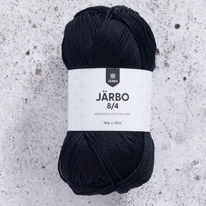 Hovedbilde Järbo 8/4 - svart (50 gram)