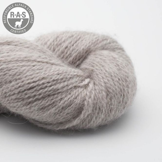 Hovedbilde Babyalpaca - Sølvgrå (ufarget) RAS