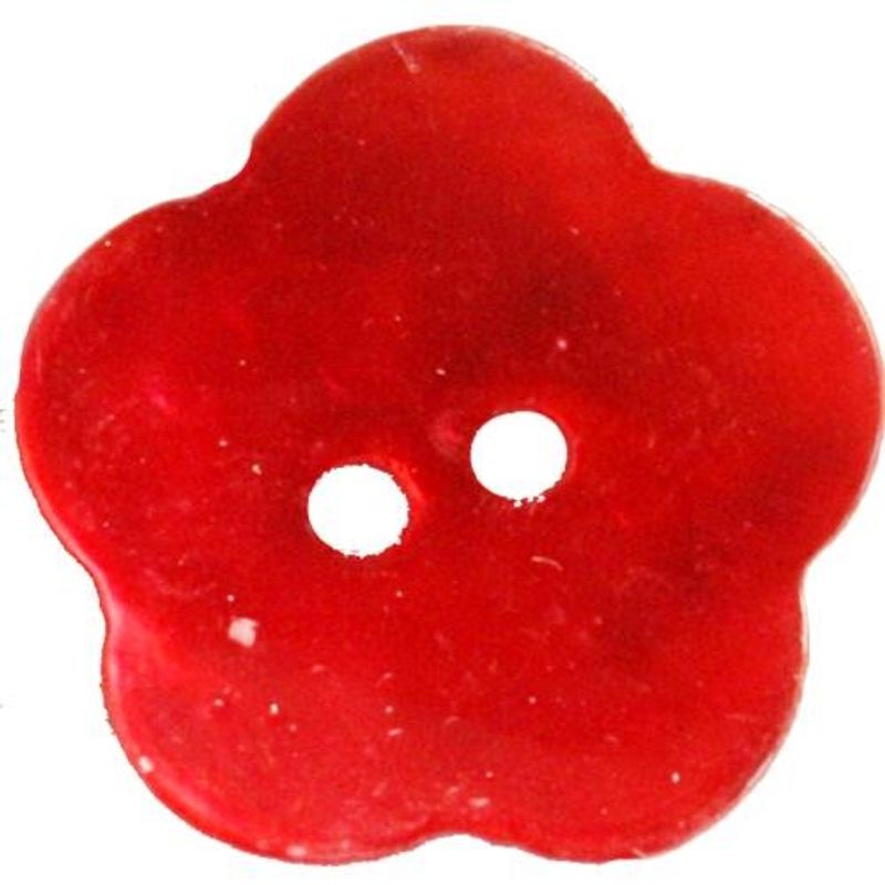 Blomst (lilla)- 15 mm