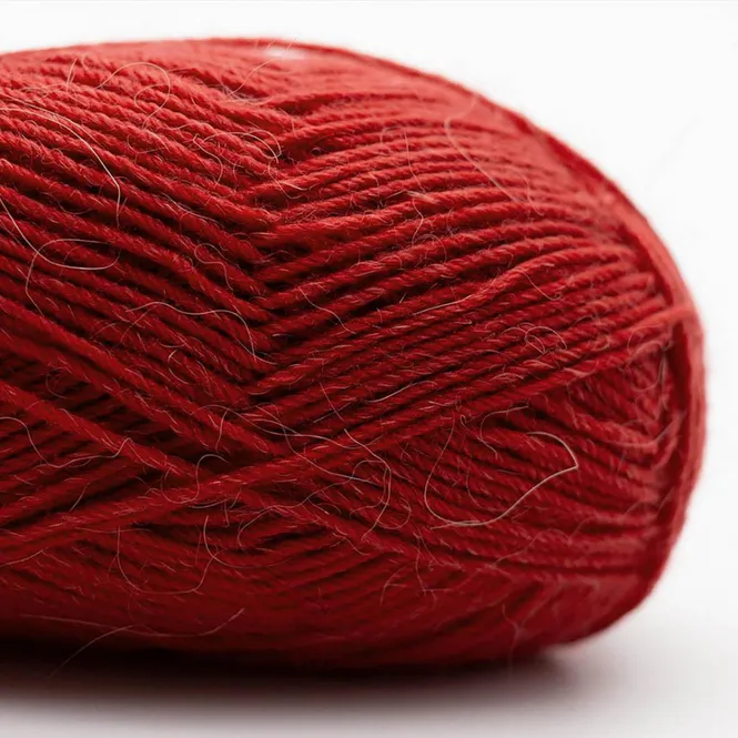 Hovedbilde Edelweiss 4 ply - Rød