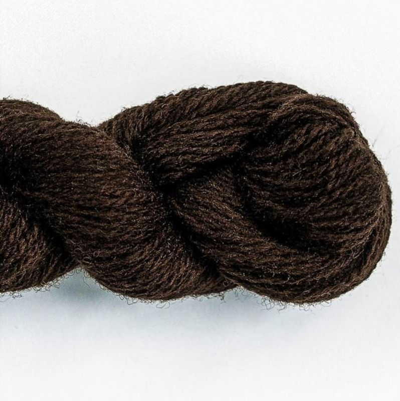 Hobbywool - mørk brun