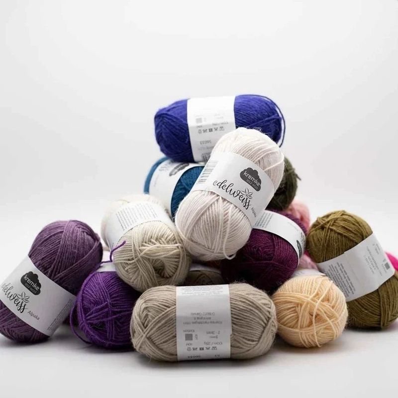 Edelweis alpaka 4 ply