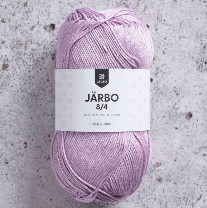 Hovedbilde Järbo 8/4 - lys lilla (50 gram)