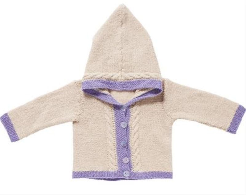 BC - Babytrøje med hætte