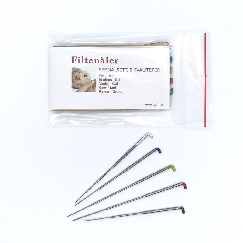 Filtenåler - sett med fire