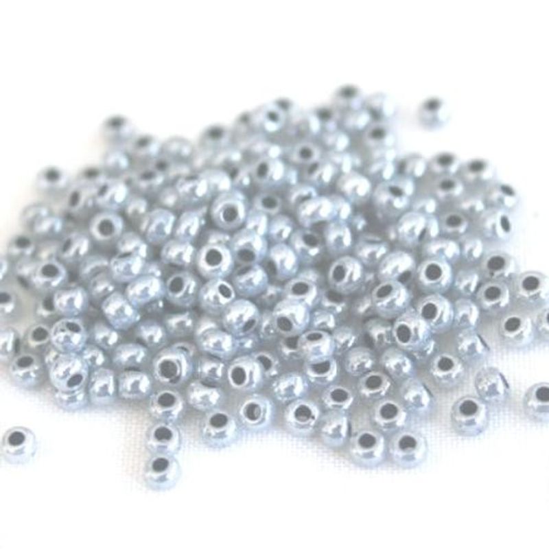 Rocailles 9/o - sølvgrå