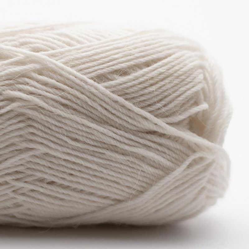 Edelweiss 4 ply - Hvit