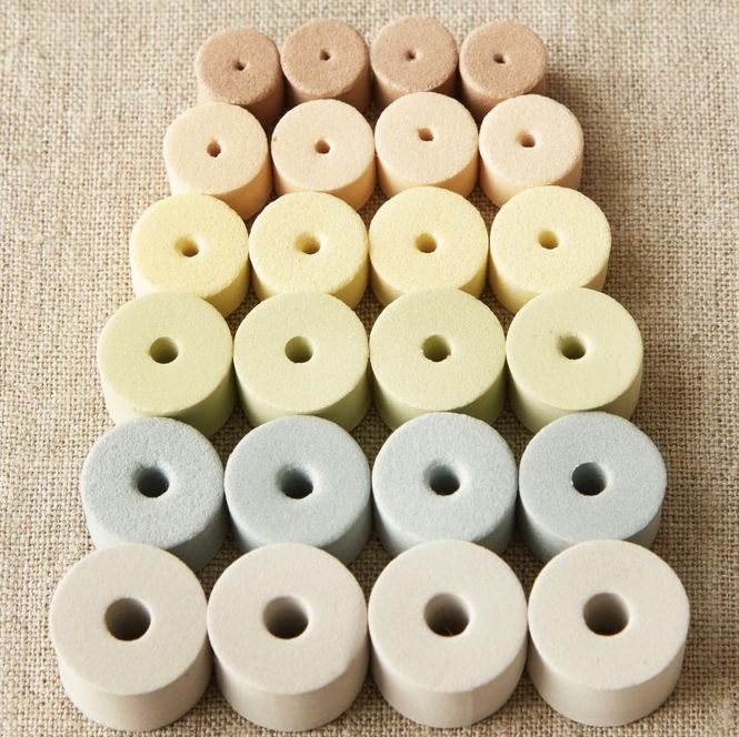 Hovedbilde CocoKnits maskestoppere - jordfarger