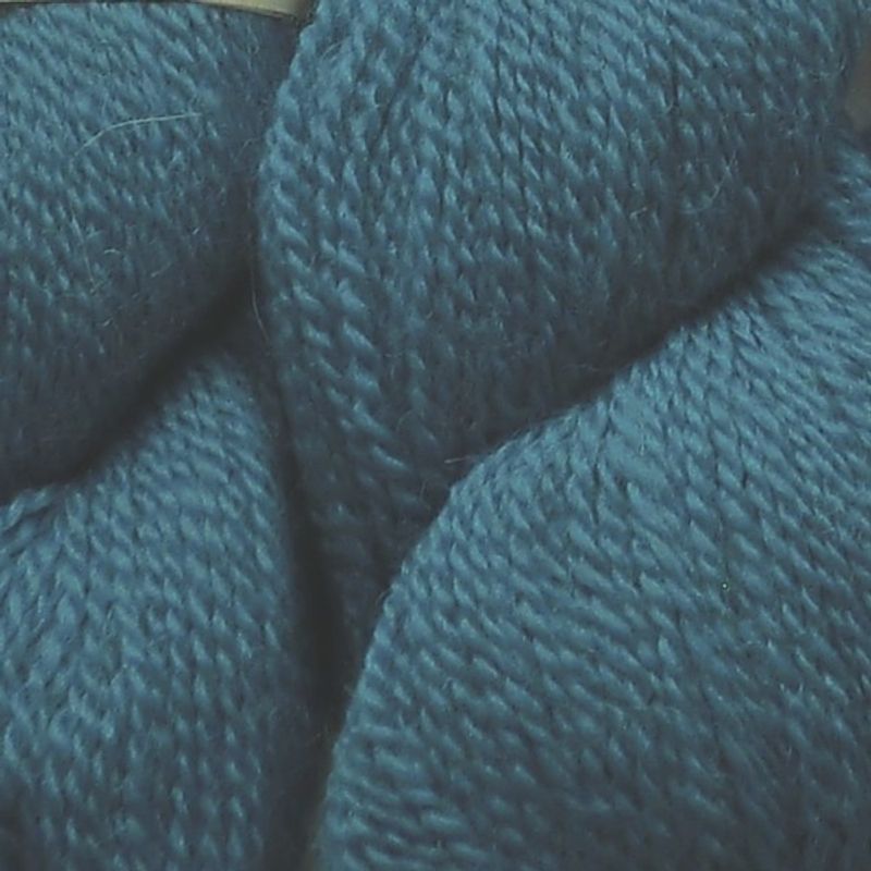 Babyalpaca - Grønnlig blå